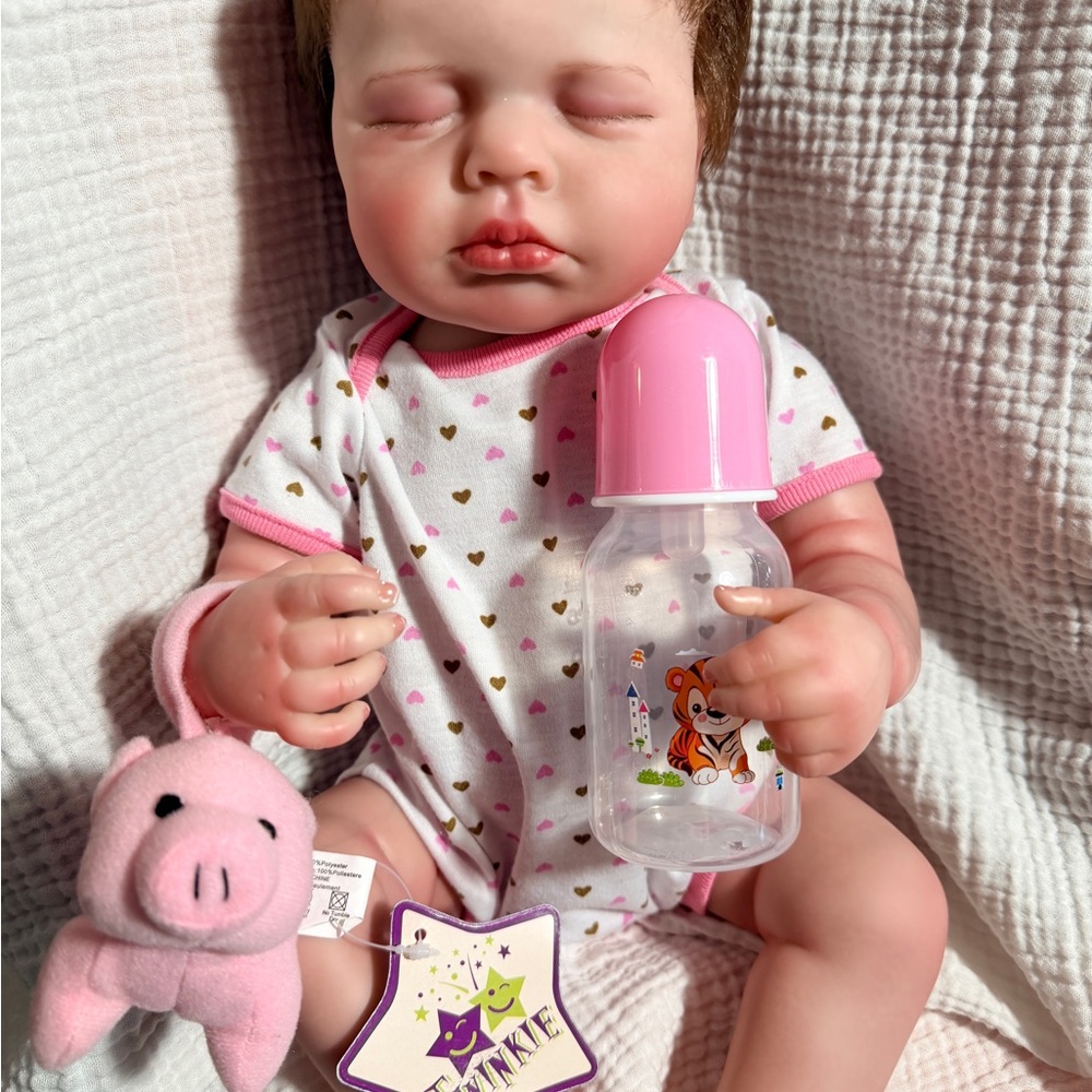 Reborn Realistic Baby Doll Girl- Anatomically Correct w/ Accessories (NEW)